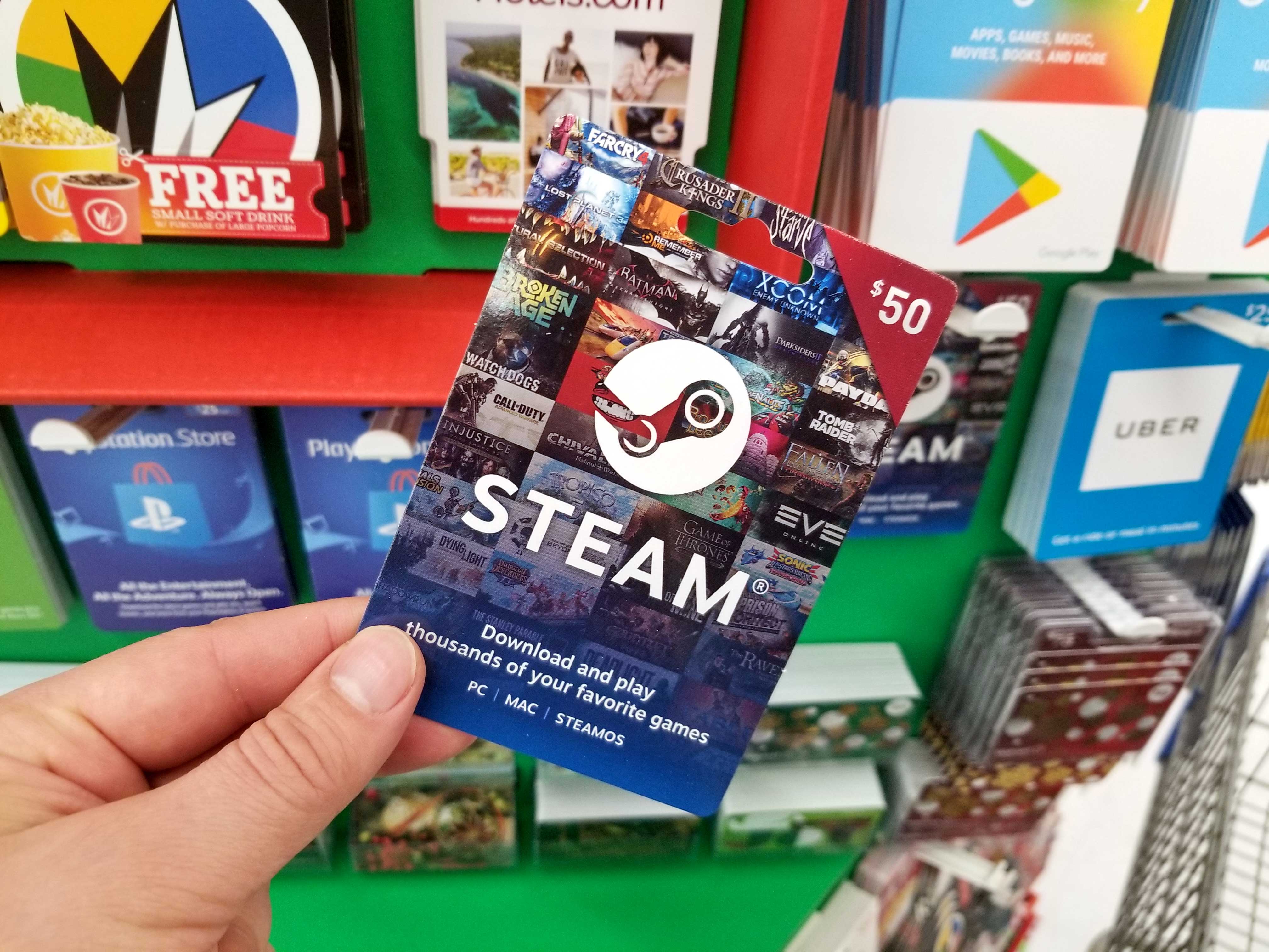 steam-gift-card, Go Surprise Them, gosurprisethem.com